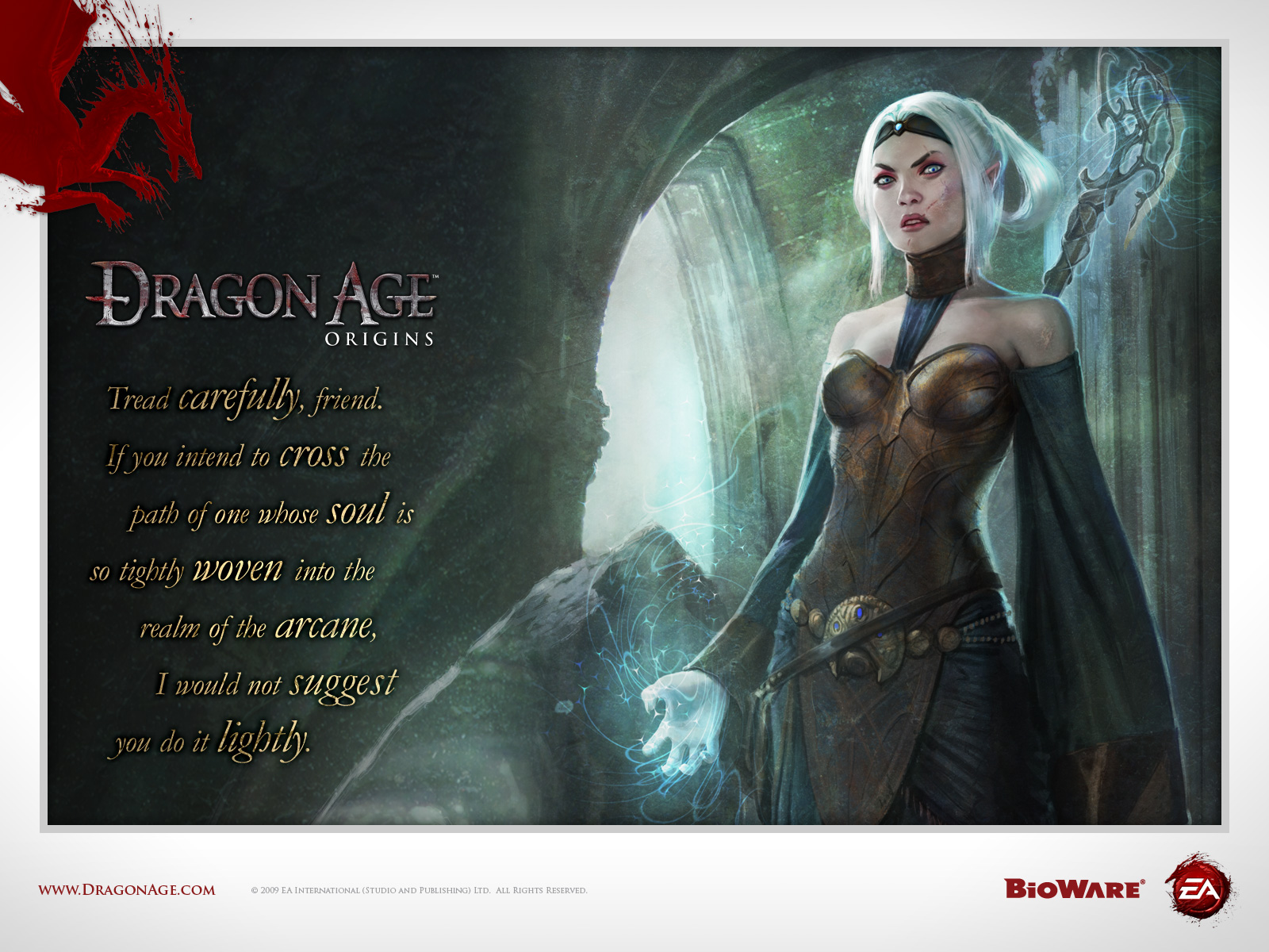 Dragon Age: Origins, Mage, Female, Elf